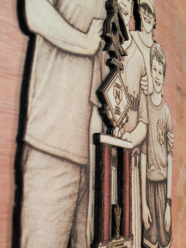 View 2 of Little League Plaque